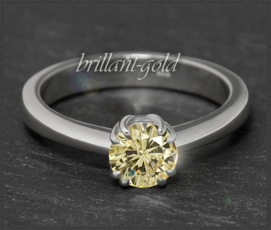 585 Gold Brillant Ring 1,0ct; Si2; Verlobungsring